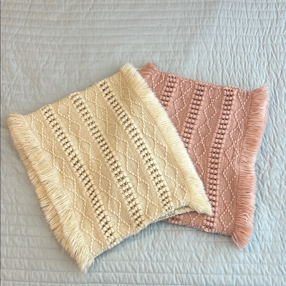 Two infinite scarfs